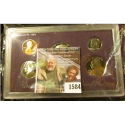 1584 . 1990 S United States five-piece Proof Set. original as issue