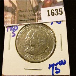 1635 . 1923-S Monroe Doctrine Silver Commemorative Half Dollar