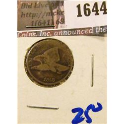 1644 . 1858 Flying Eagle Cent