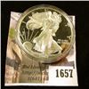 Image 1 : 1657 . 2003-W Proof American Silver Eagle Encapsulated