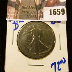 1659 . 1916-D Walking Liberty Half Dollar