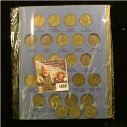 1666 . Jefferson Nickel Set From 1938 To 1961.  The Set Includes al