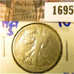 1695 . 1929-S Walking Liberty Half Dollar