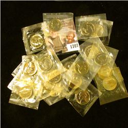 1707 . 20 Proof Jefferson Nickels From The 50's and 60'd In The Ori