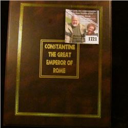 1721 . Constantine The Great Emperor Of Rome Bronze Coin and Info S