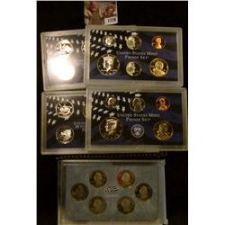1726 . 2002 S, 2005 S Proof Sets Plus 2009 S Proof Washington DC an