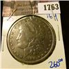 Image 1 : 1763 . 1894-O Morgan Silver Dollar