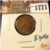 Image 1 : 1771 . 1882 U.S. Indian Head Cent, VF.
