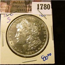 1780 . High Grade 1880-S Morgan Silver Dollar