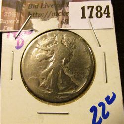 1784 . 1920-D Walking Liberty Half Dollar