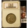 Image 1 : 1788 . 1957 Franklin Half Dollar Graded Ms 66 By NGC.  This Coin Se