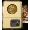 Image 2 : 1788 . 1957 Franklin Half Dollar Graded Ms 66 By NGC.  This Coin Se