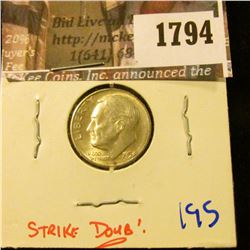 1794 . 1953-S/S/S Repunched Mint Mark.  The S Is Punched Over The S