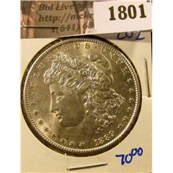 1801 . 1889 Morgan Silver Dollar