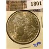 Image 1 : 1801 . 1889 Morgan Silver Dollar
