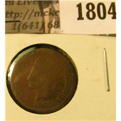 1804 . Key Date 1869 Indian Head Penny