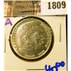 Image 1 : 1809 . 1936-A Silver German 5 Mark Coin.  On The Front Is Von Hinde