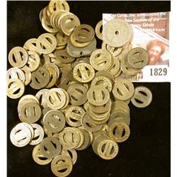 1829 . Bag Of Transit and Tax Tokens