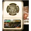 Image 2 : 1846 . 1964 John F Kennedy Half Dollar NGC Graded Proof 64 with Acc
