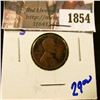 Image 1 : 1854 . 1911-S Semi Key Date Wheat Cent