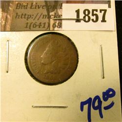 1857 . Key Date 1869 Indian Head Cent