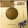 Image 1 : 1857 . Key Date 1869 Indian Head Cent