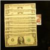 Image 1 : 1858 . (12) Crisp Series 1963 One Dollar Notes.  They All End In Th