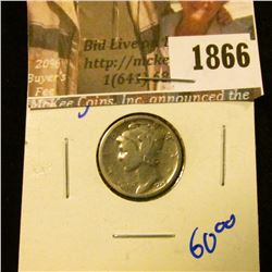 1866 . 1926-S Mercury Dime