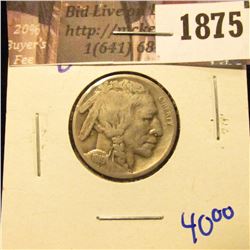 1875 . 1919-D Semi Key Date Buffalo Nickel