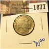 Image 1 : 1877 . 1931-S Semi Key Date Buffalo Nickel