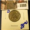 Image 1 : 1888 . 1920-D Buffalo Nickel