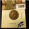 Image 1 : 1889 . 1901 Indian Head Cent