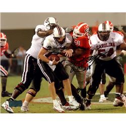 Will Thompson Signed Georgia 8x10 Photo (Radtke COA)