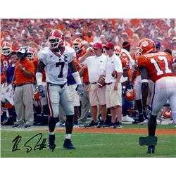 Bruce Thornton Signed Georgia 8x10 Photo (Radtke COA)