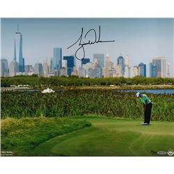 Tiger Woods Signed LE "New York City Skyline" 16x20 Photo (UDA COA)