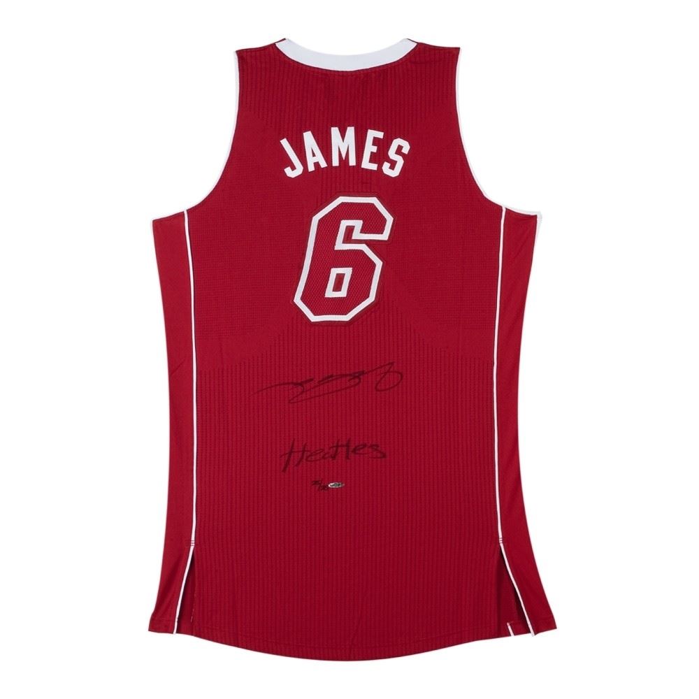 lebron james limited edition jersey