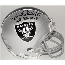 Jim Plunkett Signed Raiders Mini Helmet Inscribed "S.B. XV MVP" (Radtke COA)