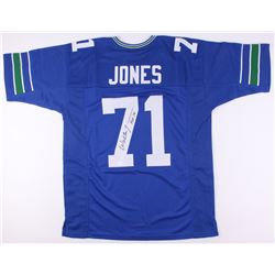 Walter Jones Signed Seahawks Jersey Inscribed "HOF '14" (JSA COA)