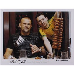 Chuck Liddell Signed "Guess Who's Coming to Dinner?" 17x22 UFC Fine Art Giclee by Iconic Sports Phot