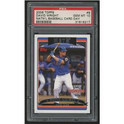 2006 Topps National Baseball Card Day #9 David Wright (PSA 10)