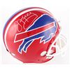 Image 1 : Jim Kelly Signed Bills Full-Size Authentic On-Field Helmet (JSA COA)