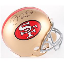 Joe Montana Signed 49ers Authentic On-Field Full-Size Helmet Inscribed  HOF 2000  (JSA Hologram)