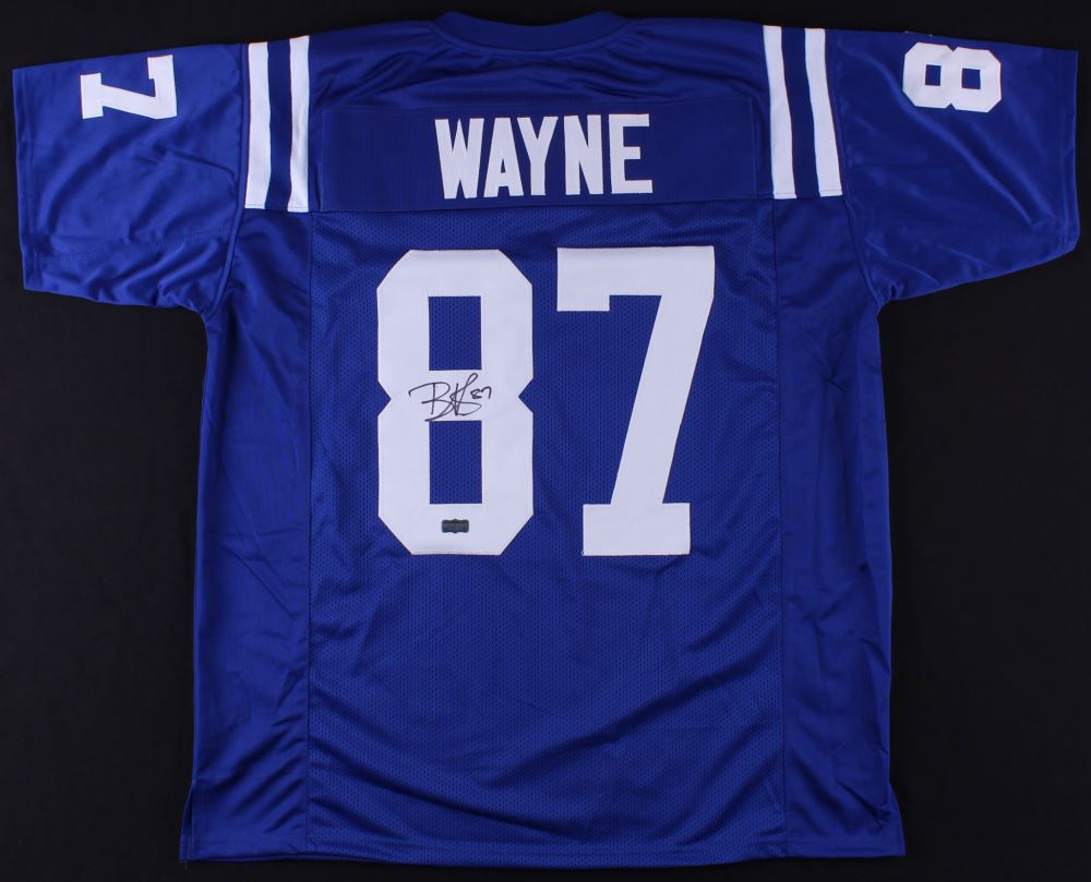 reggie wayne signed jersey