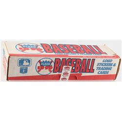 1990 Fleer Complete Hobby Set of (672) Baseball Cards  (45) Stickers