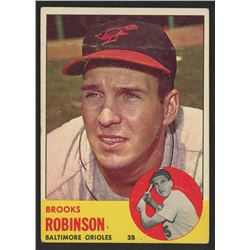 1963 Topps #345 Brooks Robinson