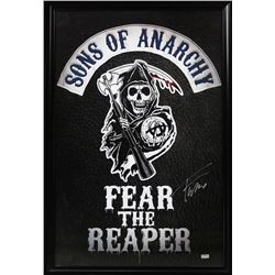 Tommy Flanagan Signed Sons of Anarchy  Fear the Reaper  42x49 Custom Framed Poster Display (Radtke C