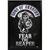 Image 1 : Tommy Flanagan Signed Sons of Anarchy "Fear the Reaper" 42x49 Custom Framed Poster Display (Radtke C