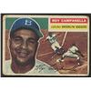 Image 1 : 1956 Topps #101A Roy Campanella WB
