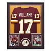 Image 1 : Doug Williams Signed Redskins 34x42 Custom Framed Jersey Inscribed "SB XXII MVP" (Radtke COA)
