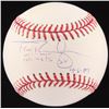 Image 1 : Francisco Rodriguez Signed OML Baseball Inscribed "1st Mets SV 4-6-09" (Fanatics Hologram  MLB Holog